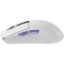 Proove Gaming Jester 8K is an ultra-light wireless mouse, 59 g, Connection Types: 2.4 GHz, Bluetooth, USB - White